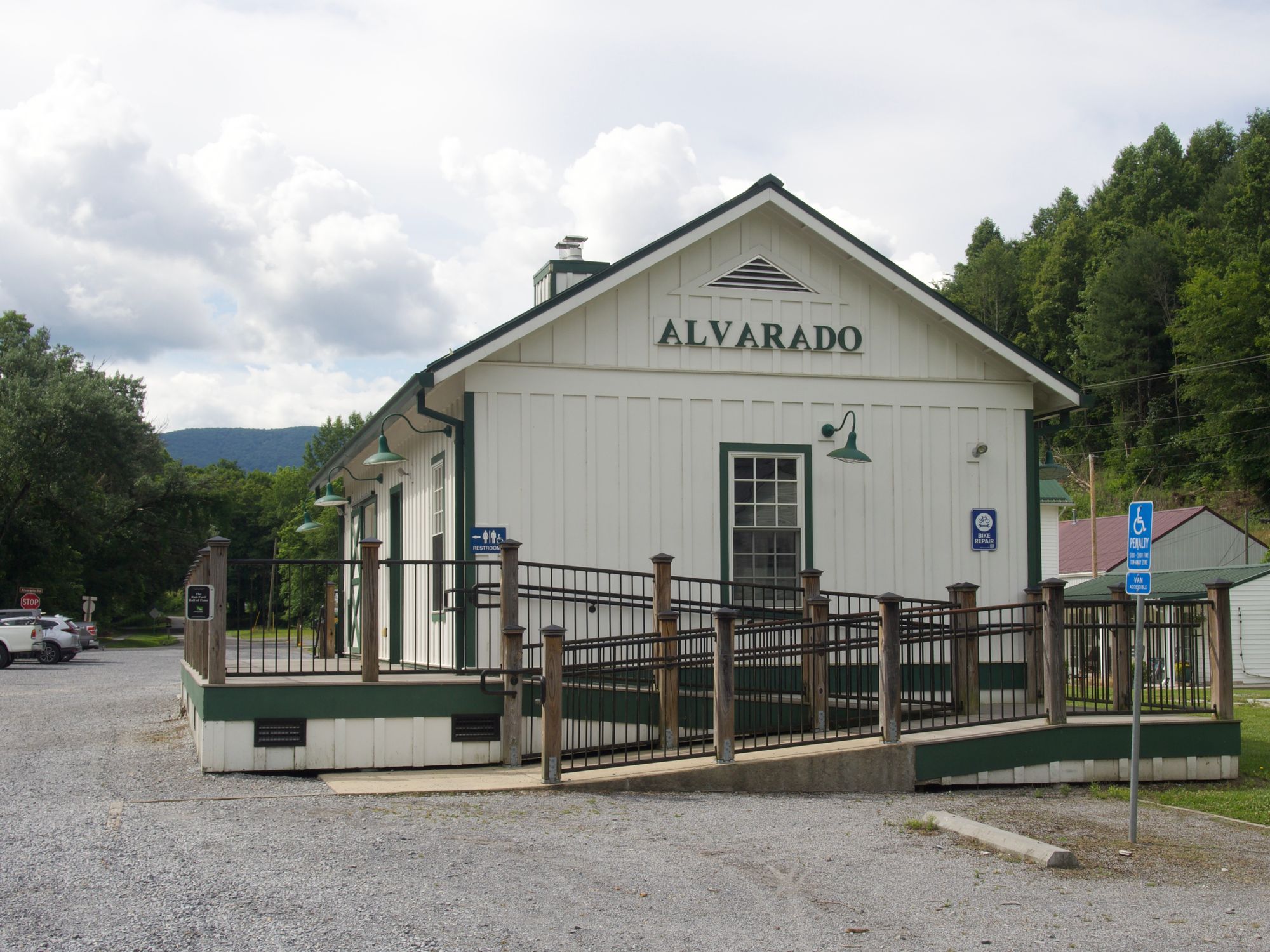 Alvarado train station.
