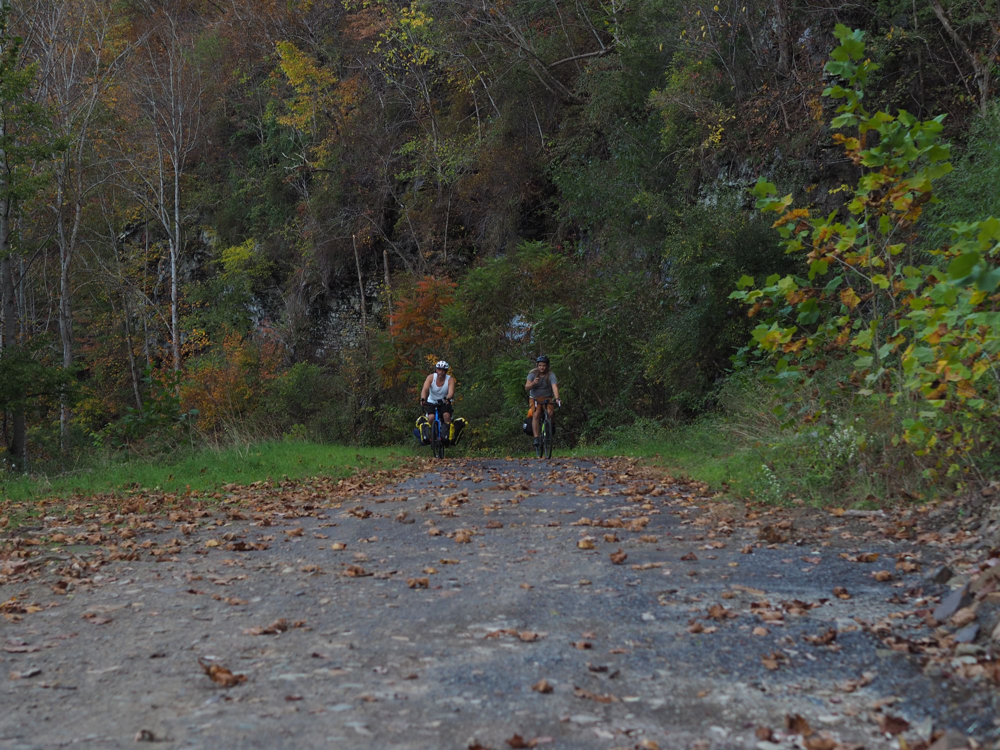 Bike camping the Greenbrier River Trail