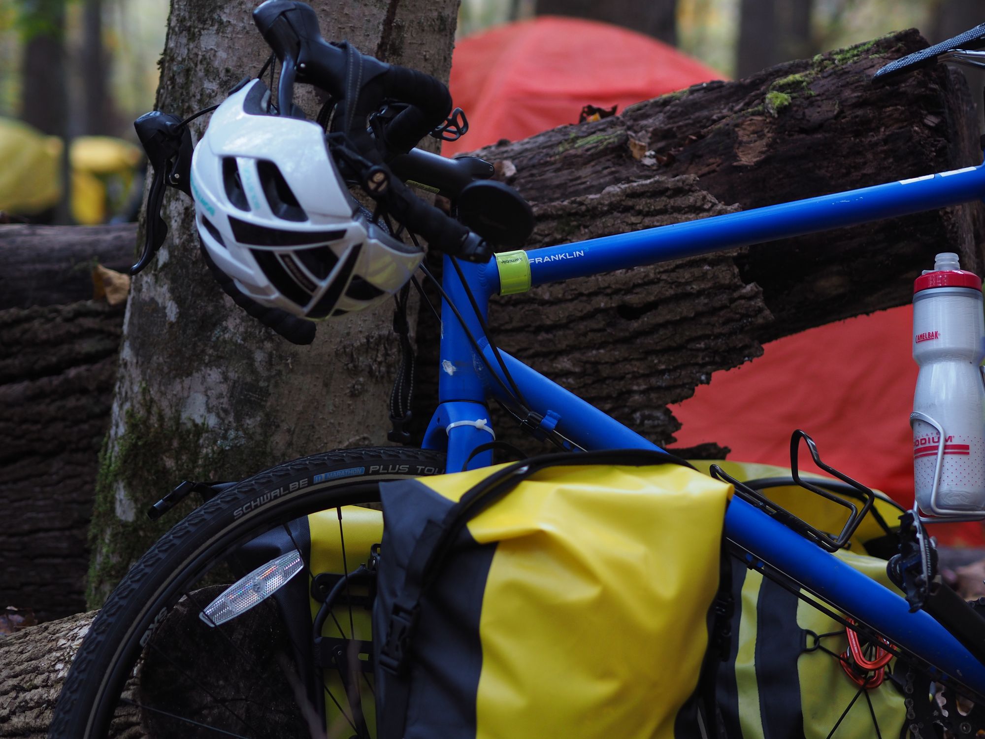 Bike camping the Greenbrier River Trail