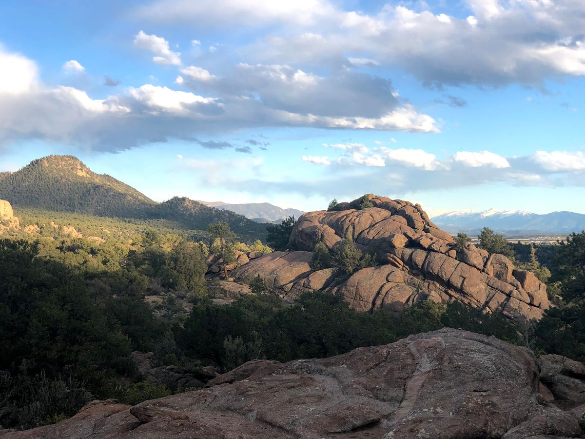 Colorado camper van trip